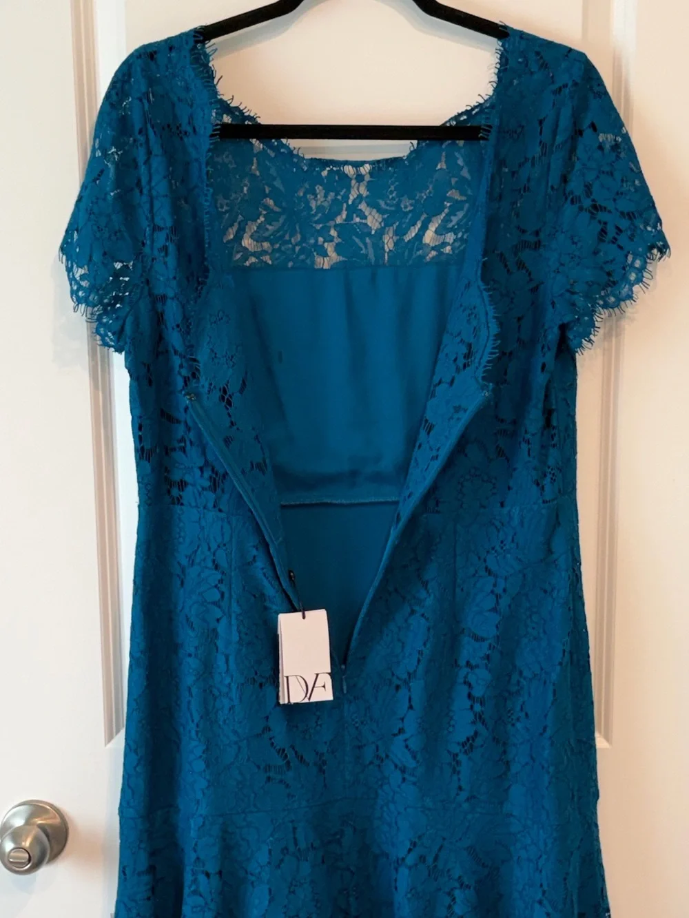 Diane Von Furstenberg DVF Fifi Romantic Mother Of Bride Bride Dress New Sz14